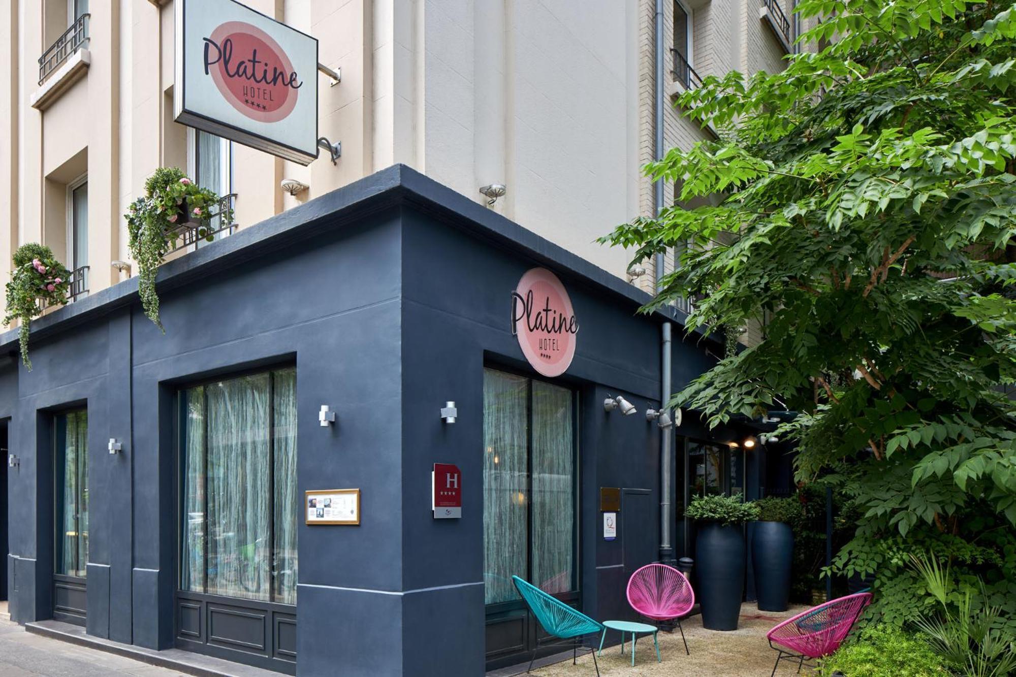Platine Hotel Paris Eksteriør bilde