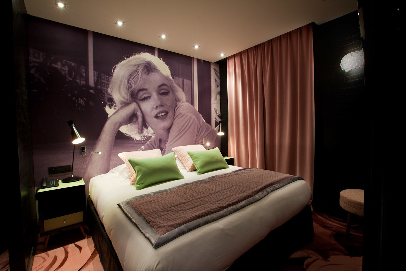 Platine Hotel Paris Rom bilde